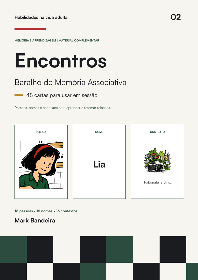 Capa do baralho Encontros